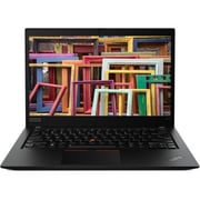 لابتوب لينوفو ثينك باد T14 من الجيل الأول معالج كور i5-10210 سرعة 1.60 جيجاهرتز رام 8 جبجابايت ذاكرة داخلية 256 جيجابايت محرك أقراص SSD بطاقة رسوميات انتل HD نظام تشغيل ويندوز 10 برو وشاشة 14 بوصة دقة كاملة الوضوح لون أسود مع ضمان 3 سنوات
