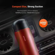 Porodo Portable Vacuum Cleaner Red PDVACPORRD