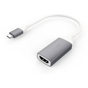 محول بمنفذ USB-C إلى منفذ HDMI 4K من جيه 5 كريات لون أبيض/أسود