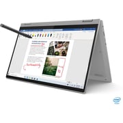 Lenovo IdeaPad Flex 5 2 in 1 Laptop - 11th Gen Core i3 3GHz 4GB 256GB Win10 14inch FHD Grey English/Arabic Keyboard 82HS00HPAX (2021) Middle East Version