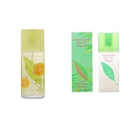 Elizabeth Arden Bundle Offer of Green Tea Yuzu EDT 100ml + Green Tea Tropical EDT 100ml for Women