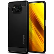 Spigen Rugged Armor Designed For Xiaomi Poco X3 Nfc Case And Poco X3 Pro Case Cover - Matte Black