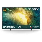 تلفزيون سوني ذكي بدقة فائقة الوضوح 4K مقاس 55 بوصة طراز KD55X7577H