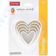 Prestige Heart Shape pastry Cutter set 5pc