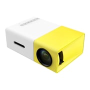 Mini Led Projector Portable Led Projector 400 Lumens 720p/1080p Projection Machine HD AV TF Card Slot With Remote Controller
