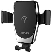 Dudao INDUHOF3P Car Air Vent Mobile Holder W/Wireless Charger Black