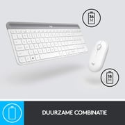 Logitech Wireless Keyboard and Mouse Combo 10.7cm White