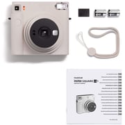 Fujifilm Instax Square SQ1 Instant Film Camera Chalk White