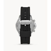 Fossil Bannon Multifunction Black Silicone Watch BQ2494