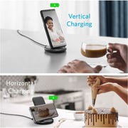 Anker Power Wave II Sense Wireless Charging Stand Black