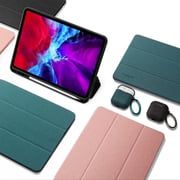 Spigen Urban Fit designed for iPad 10.2 inch, iPad 9th Generation Case Cover (2021)/iPad 8th Generation case (2020)/iPad 7th Generation case (2019) with Pencil Holder - Black