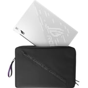 Asus ROG Zephyrus G14 GA401IV-HE137T Gaming Laptop - Ryzen 9 3GHz 16GB 1TB 6GB Win10 14inch FHD White GeForce RTX 2060 English/Arabic Keyboard
