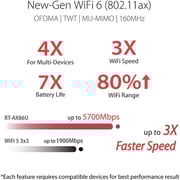 Asus RT-AX86U Dual Band WiFi 6 Gaming Router
