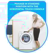 Candy Front Load Washer 14 kg R014146DWMCR-19