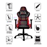 Gamertek Gt-racer Pro Gaming Chair Red & Black