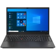 Lenovo ThinkPad E15 (2020) Laptop - 11th Gen / Intel Core i5-1135G7 / 15.6inch FHD / 256GB SSD / 8GB RAM / Shared Intel Iris Xe Graphics / Windows 10 Pro / English & Arabic Keyboard / Black / Middle East Version - [20TD0006AD]