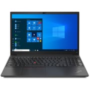Lenovo ThinkPad E15 (2020) Laptop - 11th Gen / Intel Core i7-1165G7 / 15.6inch FHD / 512GB SSD / 8GB RAM / Shared Intel Iris Xe Graphics / Windows 10 Pro / English & Arabic Keyboard / Black / Middle East Version - [20TD000HAD]