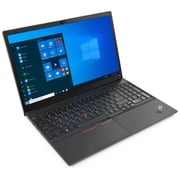 Lenovo ThinkPad E15 (2020) Laptop - 11th Gen / Intel Core i7-1165G7 / 15.6inch FHD / 512GB SSD / 8GB RAM / Shared Intel Iris Xe Graphics / Windows 10 Pro / English & Arabic Keyboard / Black / Middle East Version - [20TD000HAD]