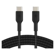 Belkin BKN-CAB004BT1MBK Boost Charge USB-C to USB-C Braided Cable 1Meter - Black