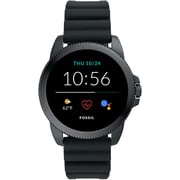 Black stainless clearance steel touchscreen smartwatch