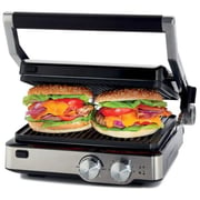 Kenwood Health Grill/toaster 2000 Watts High Power for Quick Heating, HGM80000SS