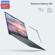 ASUS ZenBook Flip 13 (2019) Laptop - 10th Gen / Intel Core i5-1035G4 / 13.3inch FHD / 8GB RAM / 512GB SSD / Shared Intel Iris Plus Graphics / Windows 10 Home / English & Arabic Keyboard / Pine Grey / Middle East Version - [UX363JA-EM176T]