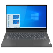 Lenovo Ideapad Flex 5 (2020) 2-in-1 Laptop - AMD Ryzen 5-4500U / 14inch FHD / 512GB SSD / 8GB RAM / Shared AMD Radeon Graphics / Windows 10 Home / English & Arabic Keyboard / Graphite Grey / Middle East Version - [81X2002NAX]