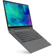 لينوفو IdeaPad Flex 5 81X2002NAX 2 in 1 Laptop - Ryzen 5 2.3 جيجا هرتز 8 جيجا بايت 512 جيجا بايت مشترك Win10Home 14 بوصة FHD رمادي جرافيت لوحة مفاتيح باللغتين الإنجليزية والعربية