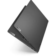 Lenovo Ideapad Flex 5 (2020) 2-in-1 Laptop - AMD Ryzen 5-4500U / 14inch FHD / 512GB SSD / 8GB RAM / Shared AMD Radeon Graphics / Windows 10 Home / English & Arabic Keyboard / Graphite Grey / Middle East Version - [81X2002NAX]