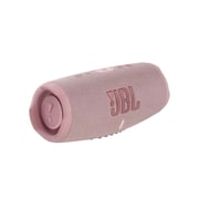 JBL Charge 5 Portable Speaker with Powerbank Pink