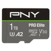 PNY Elite Pro Micro SDXC Memory Card 1TB Grey/Black PSDU1TBV32100P