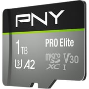 PNY Elite Pro Micro SDXC Memory Card 1TB Grey/Black PSDU1TBV32100P