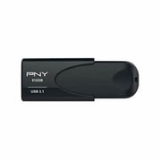 PNY Attaché 4 USB Flash Drive USB 3.1 512GB Black FD512ATT431KK