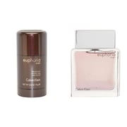 Calvin Klein Bundle Offer Of Euphoria Edt 100ml & Deo Stick 75ml For Men