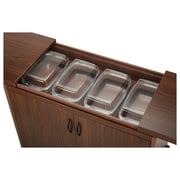 Wolf Power Freestanding 4 Dish Food Warmer Trolley WPS6242DB