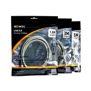 Mowsil Usb 2.0 Printer Cable 5 Meter