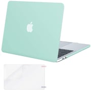 RDN MacBook Pro 13inch Plastic Hard Case & Screen Protector Mint Green
