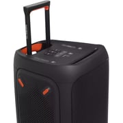 JBL Partybox 310 Portable Bluetooth Party Speaker with 240W Monstrous JBL Pro Sound | Telescopic Handle & Wheels with Guitar & Mic Support