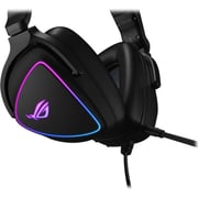 Asus 90YH02K0-B2UA00 ROG Delta S Wired On Ear Gaming Headset Black