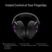 Asus 90YH02K0-B2UA00 ROG Delta S Wired On Ear Gaming Headset Black
