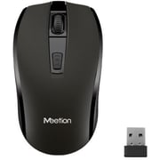 Meetion Wireless Mouse 4 Buttons Black