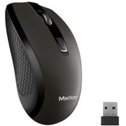 Meetion Wireless Mouse 4 Buttons Black