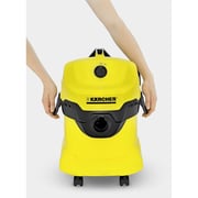 Karcher Wet & Dry Multipurpose Vacuum Cleaner Yellow WD 4 Premium