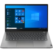 Lenovo ThinkBook 14 G2 (2020) Laptop - 11th Gen / Intel Core i5-1135G7 / 14inch FHD / 1TB HDD / 8GB RAM / 2GB NVIDIA GeForce MX450 Graphics / FreeDOS / English & Arabic Keyboard / Grey - [20VD000PAD]