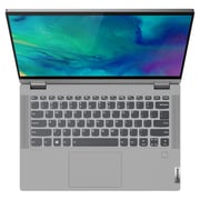 Lenovo Flex 5 82HU008DAX 2-in-1 Laptop - Ryzen 3 2.6GHz 4GB 128GB Win10 14inch FHD Grey Arabic/English Keyboard