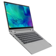 Lenovo Flex 5 82HU008DAX 2-in-1 Laptop - Ryzen 3 2.6GHz 4GB 128GB Win10 14inch FHD Grey Arabic/English Keyboard