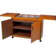 Wolf Power Freestanding 4 Dish Food Warmer Trolley WPS6242GO