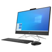 HP (2020) All-in-One Desktop - 11th Gen / Intel Core i5-1135G7 / 23.8inch FHD / 512GB SSD / 8GB RAM / Shared Intel Iris X Graphics / Windows 10 Home / English & Arabic Keyboard / Jet Black / Middle East Version - [24-DF1013NE]