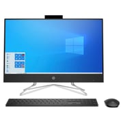 HP (2020) All-in-One Desktop - 11th Gen / Intel Core i5-1135G7 / 23.8inch FHD / 512GB SSD / 8GB RAM / Shared Intel Iris X Graphics / Windows 10 Home / English & Arabic Keyboard / Jet Black / Middle East Version - [24-DF1013NE]