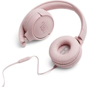 JBL TUNE 500 Wired Headphones Pink